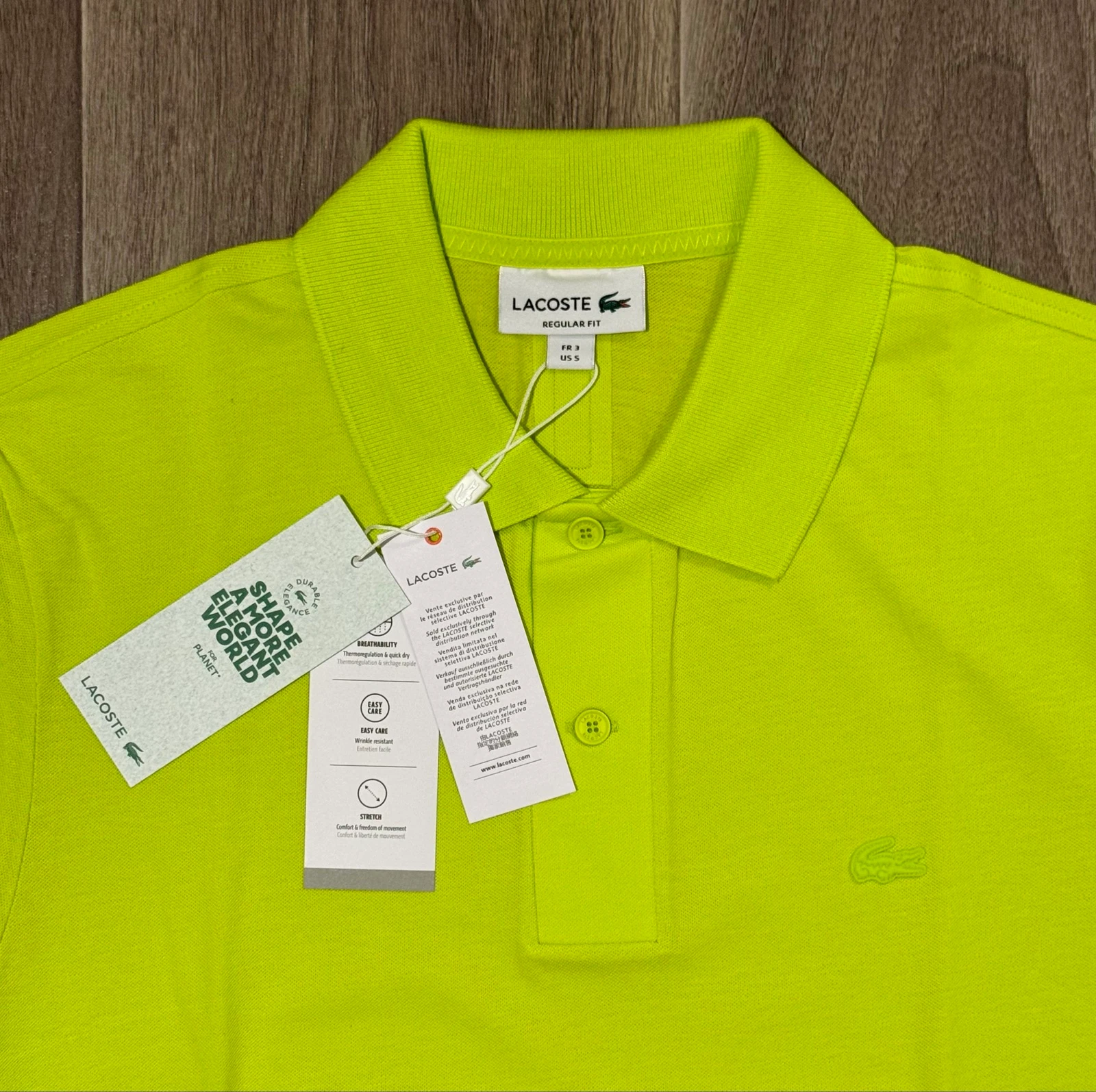 Authentic new Lacoste polo size S – photo 5